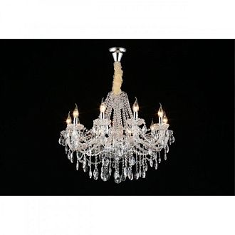 Подвесная люстра 75*80-140 см, 10*E14, 40W, Aployt Koletta APL.755.03.10, хром