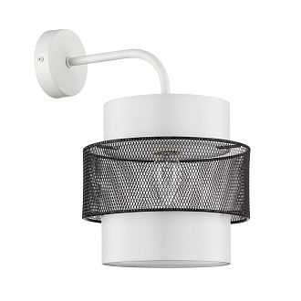 Бра 29*33 см, 1*E27 Lumion ANIMAISA 8002/1W черный, белый