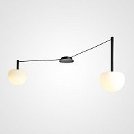 Потолочный светильник RANGEL L2 150*15*32 см, 2*G9*40W, ImperiumLoft RANGEL01, Чёрный