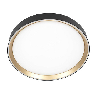 Светильник 40 см, 48W, 3000-5000K с пультом Citilux CL751351G BOSS Черный+Золото LED