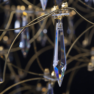 Подвесной светильник 80*120 см, LED 3000K LOFT IT Mira 10259/800 Gold Asfour золото