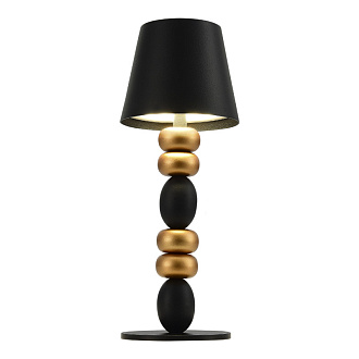 Прикроватная лампа 11*29,4 см, 1*LED*3W 3000-6000K ST LUCE Ease SL1011.414.01 черный, золотистый