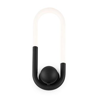 Бра 40*14*-12 см, *LED*10W, Freya Магнит / Magnet FR6106WL-L10B1, Черный