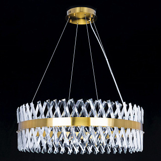 Люстра 80 см, 100W, 3000K-5500K Citilux Ричард CL336083 золото