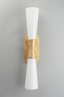 Бра 13*12*58 см, 2*E14, 40W, Aployt Hloya APL.800.01.02, золотой