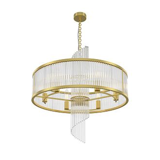 Подвесной светильник *58*71,5-132,5 см, 6*E14*60W, Maytoni Frame MOD174PL-06MG, Матовое Золото
