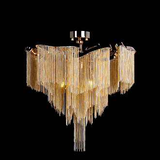 Потолочный светильник 55*61,5 см, 6*E14 Loft it Stream 10208/600C Gold