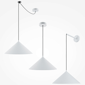 Подвесной светильник  35*0*15,5*38 см, E27 1 40W, К, Белый Maytoni Basic colors MOD167PL-01W