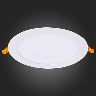 Встраиваемый светильник 22 см, 15W 3000K ST LUCE Встраиваемые светильники ST209.538.15 Белый, вр 17,5 см