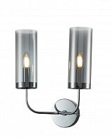 Настенный светильник 210*310*390 мм, 2*E14 хром Indigo Balletto V000261, 13014/2W Chrome