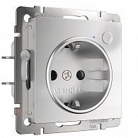 W1171606 Умная Розетка, серебряный Werkel, 4690389176074