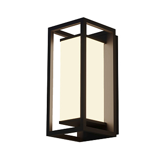 Светильник настенный 16,5*14*35 см, 1*LED, 8W, 3000К, Favourite Barer 4385-1W черный