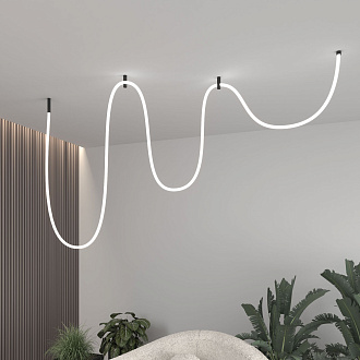 Гибкий неон 336Led 12W IP20 4200K Full light круглый дневной белый, 5 м (24V 12W 336Led 2835 IP20) 24V 12W 336Led 2835 IP20, ЦЕНА ЗА 1 МЕТР