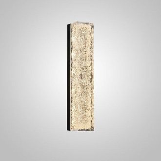 Бра OLAGUS WALL H33 Black 9*9*33 см, 1*LED*24W, 3000, 4000, 6000K, ImperiumLoft olagus-wall01, Чёрный