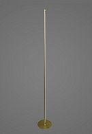 Торшер 18 см, 25W, 3000K Crystal L ux CLT 035PT1600 GO Золото