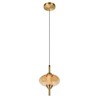 Подвесной светильник *15*-22,5 см, 1*LED*30W, 4000K, LOFT IT Helix 10421/C Amber, бронзовый