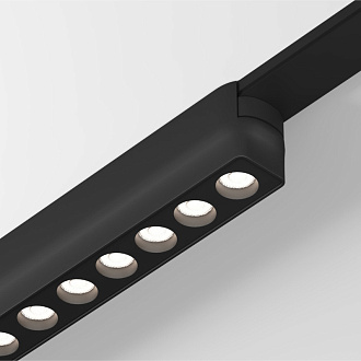Светильник на шине 23*2,6*3,6 см, LED * 12W, 3000-6500К, Denkirs Air Grill DK5365-BK, черный