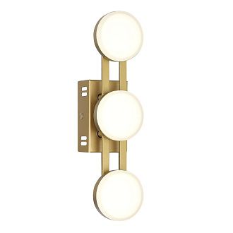 Бра 1*LED*6W, 4000K, St Luce Monro SL6610.201.03, золотистый