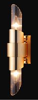 Бра 9*13 см, Crystal Lux JUSTO AP2 GOLD Золотой