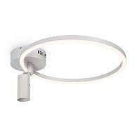 Светильник 46,5*40*-17 см, *LED*32W, 3000-7000K, Freya Прожекторы/Spotlights FR6083CL-L32W, Белый