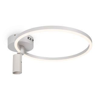 Светильник 46,5*40*-17 см, *LED*32W, 3000-7000K, Freya Прожекторы/Spotlights FR6083CL-L32W, Белый