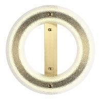 Накладной светильник 40*11 см, 1*LED*30W, 4000K, ST-Luce  SL6245.202.01, золотой