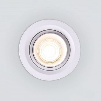 Встраиваемый светодиодный светильник с регулировкой угла освещения 9919 LED 10W 4200K белый Elektrostandard