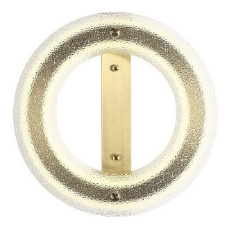 Накладной светильник 40*11 см, 1*LED*30W, 4000K, ST-Luce  SL6245.202.01, золотой