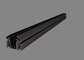 Шинопровод 200 см под натяжной потолок ST-Luce SKYLINE 220 ST046.429.02 Черный (Заглушки 2+2 в ком) 