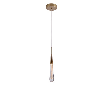 Светильник 10 см, 3W, 3000K, Kink Light 07861-1A,36, латунь