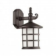 Уличный настенный светильник Odeon Light House 4042/1W черный