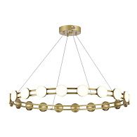 Подвесная люстра 80*120 см, 1*LED*40W, 4000K, ST-Luce Monro SL6610.203.20, золотой