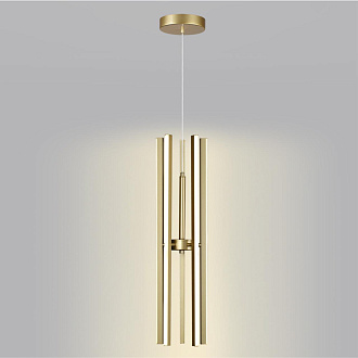 Светильник подвесной 70*150 см, 1*LED*60W, 4000K, 2800Lm, 10 м2 Lumion Parker 6564/60L золотой