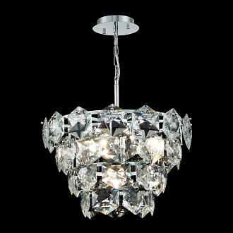 Люстра подвесная 46 см, 240W, ST LUCE VITERBO SL1631.103.06 Хром