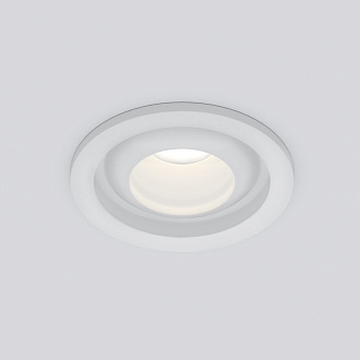 Встраиваемый точечный светодиодный светильник 25022/LED 5W 4200K WH белый Elektrostandard