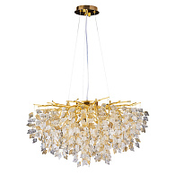 Люстра 60*40 см, 8 G9*40W,  К, Divinare Salice 3136/01 SP-8, Золото