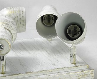 Спот Lussole GRLSP-8056, белый с золотом