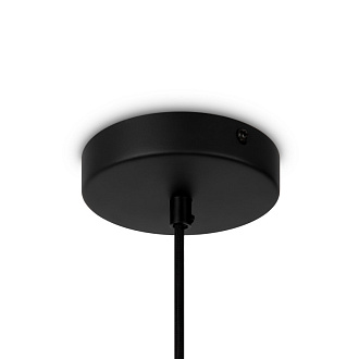 Подвесной светильник  45 см, E27 1 40W, К, Черный Maytoni Roots MOD195PL-01W1
