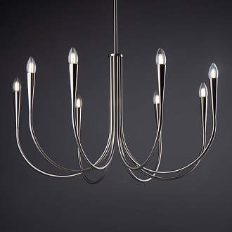 Светильник 80 см, Freya Branches FR5253PL-08N, никель