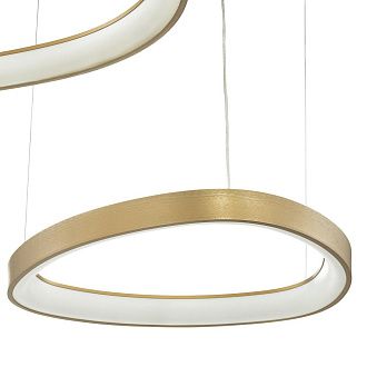 Светильник 160 см, 240W, 3000-5500K, Citilux GENKA SMART CL756A092, золото