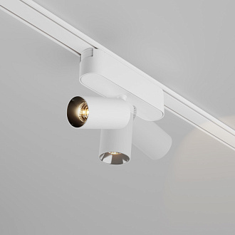 Трековый светильник 3,1*11,5*9,7 см, LED 5W, 3000К, Белый Maytoni Focus LED TR103-1-5W3K-M-W