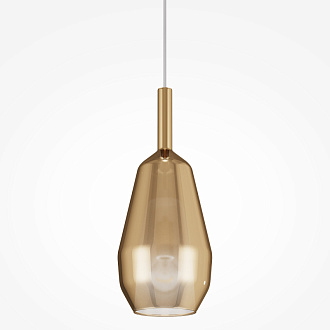 Подвесной светильник 16*16*342 см, 1*E27, 60W, Maytoni Duality MOD271PL-01B7 черный