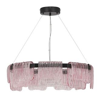 Подвесная люстра 60*150 см, 1*LED*54W, 4000K, ST-Luce Voile SL6021.403.54, черный