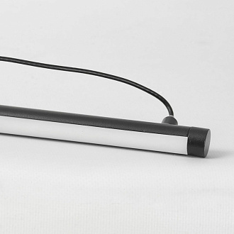 Линейно-подвесной светильник 120*35 см, 1*LED*20W 4000K Lussole Gilmer LSP-0932 черный