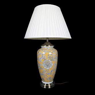Настольная лампа 45*76 см, 1*E27 LOFT IT Millefleurs 10266T/L желтый