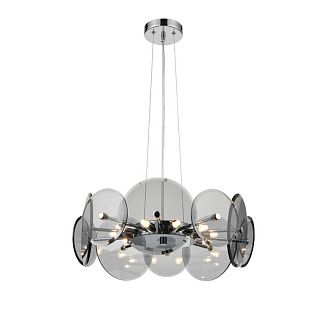 Подвесной светильник Vele Luce Siena VL3223P10, диаметр 50 см, хром