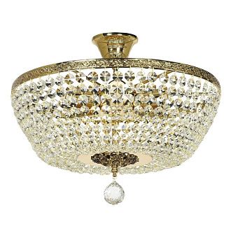 Люстра потолочная *40*25 см, 5*E27*60W, Arti Lampadari Castellana Gh Castellana E 1.3.40.501 GH, Золото