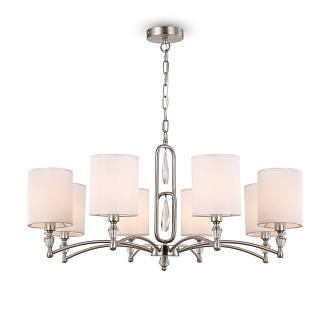 Светильник 86 см, Freya Riverside FR1007PL-08N, никель