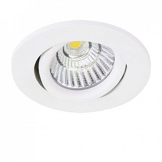 Светильник встраиваемый SOFFI 16 LED 7W БЕЛЫЙ Lightstar 212436, вр 7,5 см