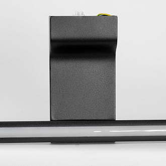 Бра настенное 40*18*5 см, 1*led*8W 3000K Lussole Bibb LSP-7202 черный